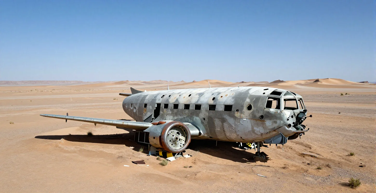 Cimetières d'avions dans les déserts : que se passe-t-il avec les machines retirées ?
