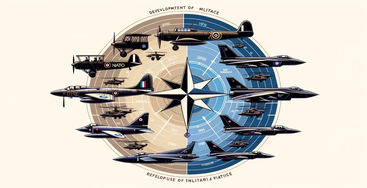 Die Geschichte der Entwicklung der militärischen Luftfahrt in der NATO