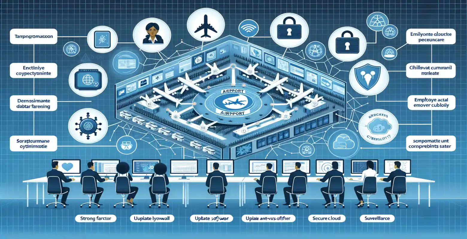 Wie gehen Flughäfen mit Cyberbedrohungen um?