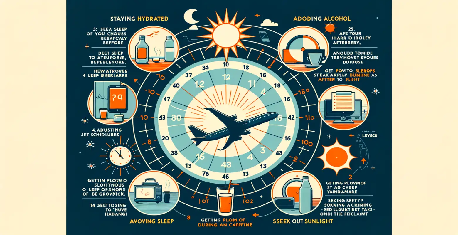 Jak przetrwać jet lag po długim locie?