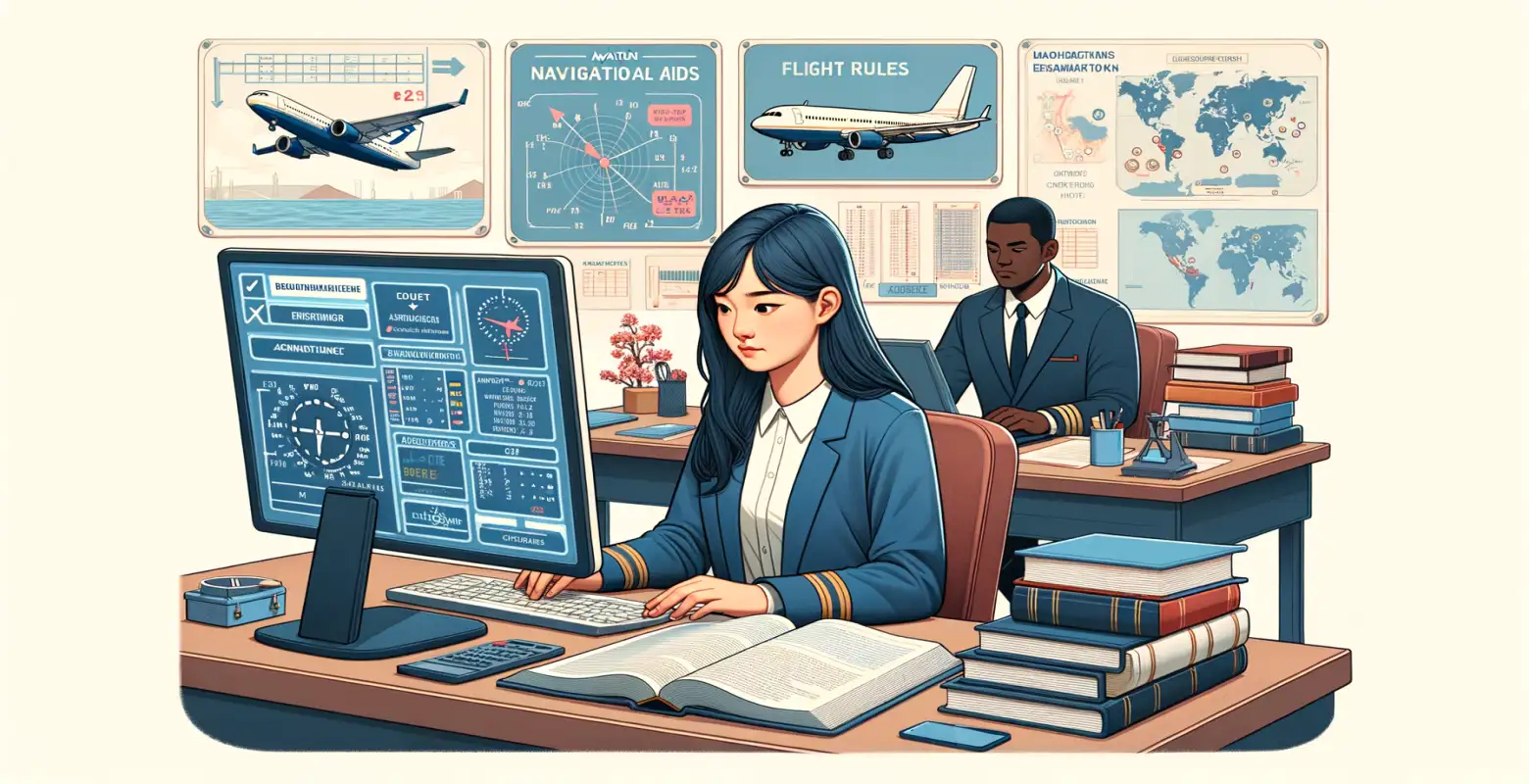 Wie sieht die theoretische Prüfung für Piloten aus?