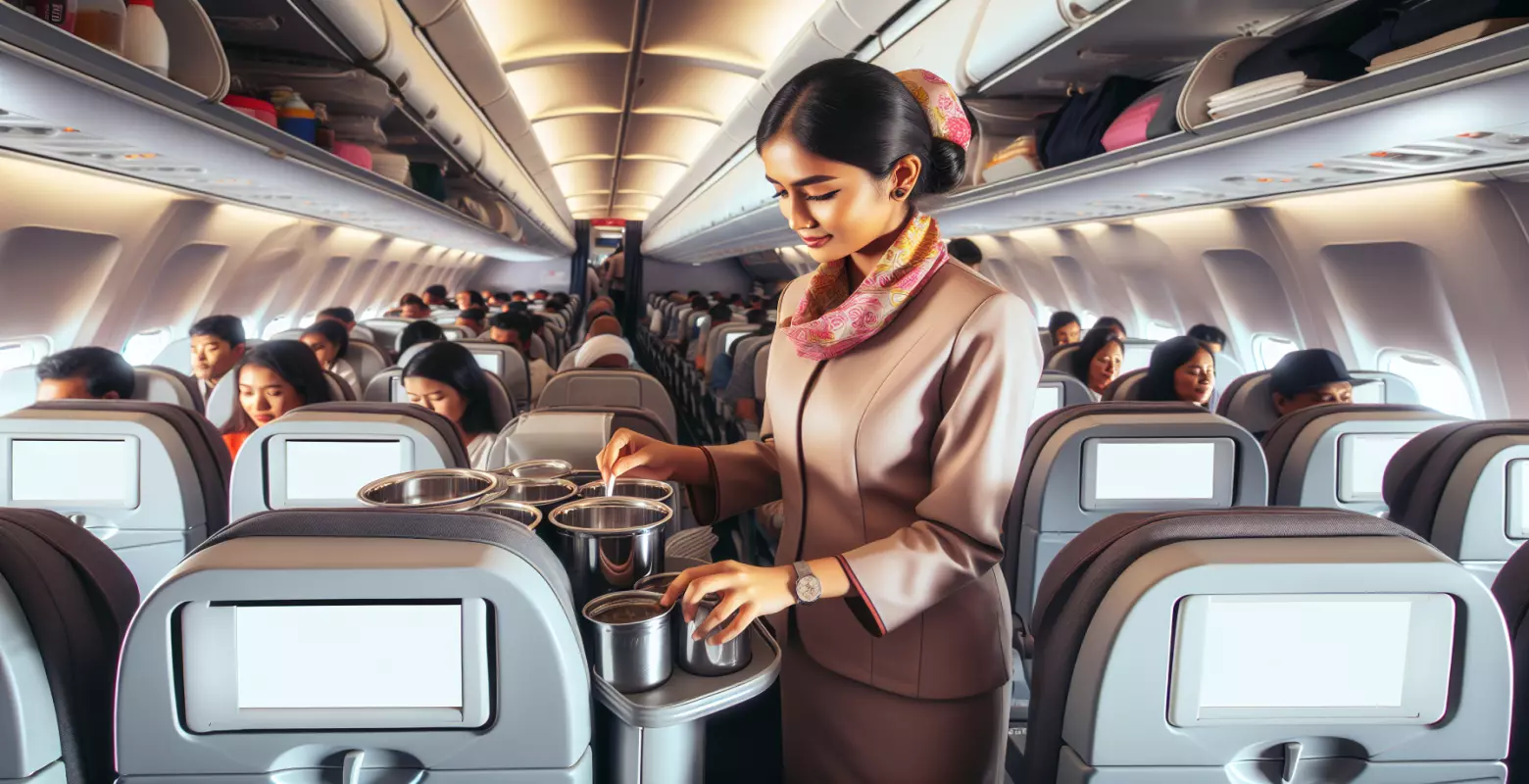 Wie sieht die Arbeit einer Flugbegleiterin auf Langstreckenflügen aus?