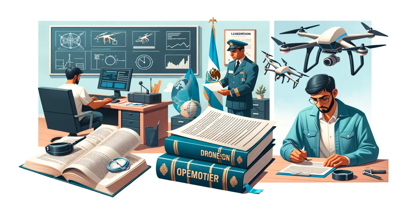Comment se déroule le processus d'obtention d'une licence pour opérer un drone commercial ?