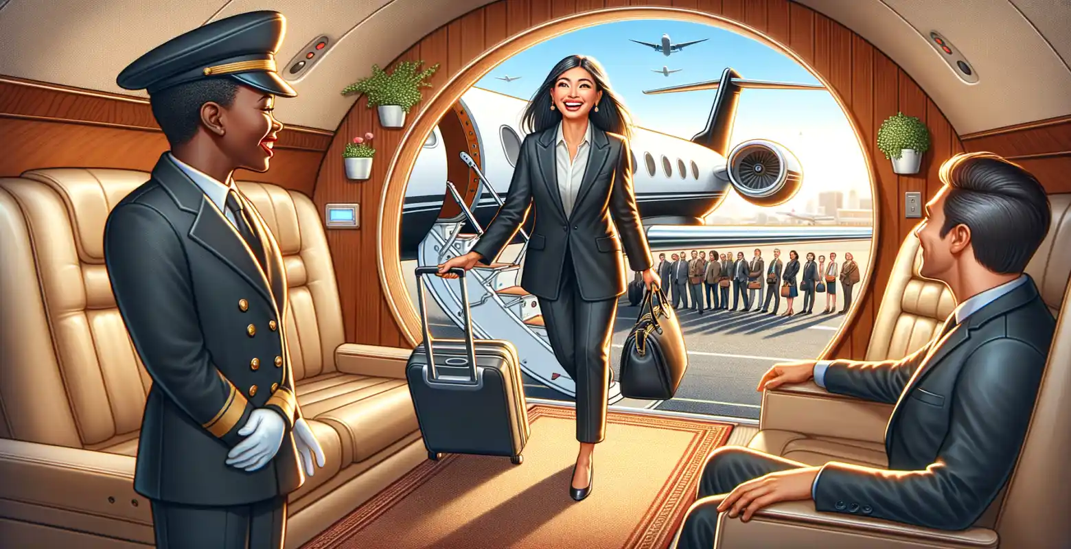 Wie beeinflusst die Anmietung eines Privatjets das Reiseerlebnis?