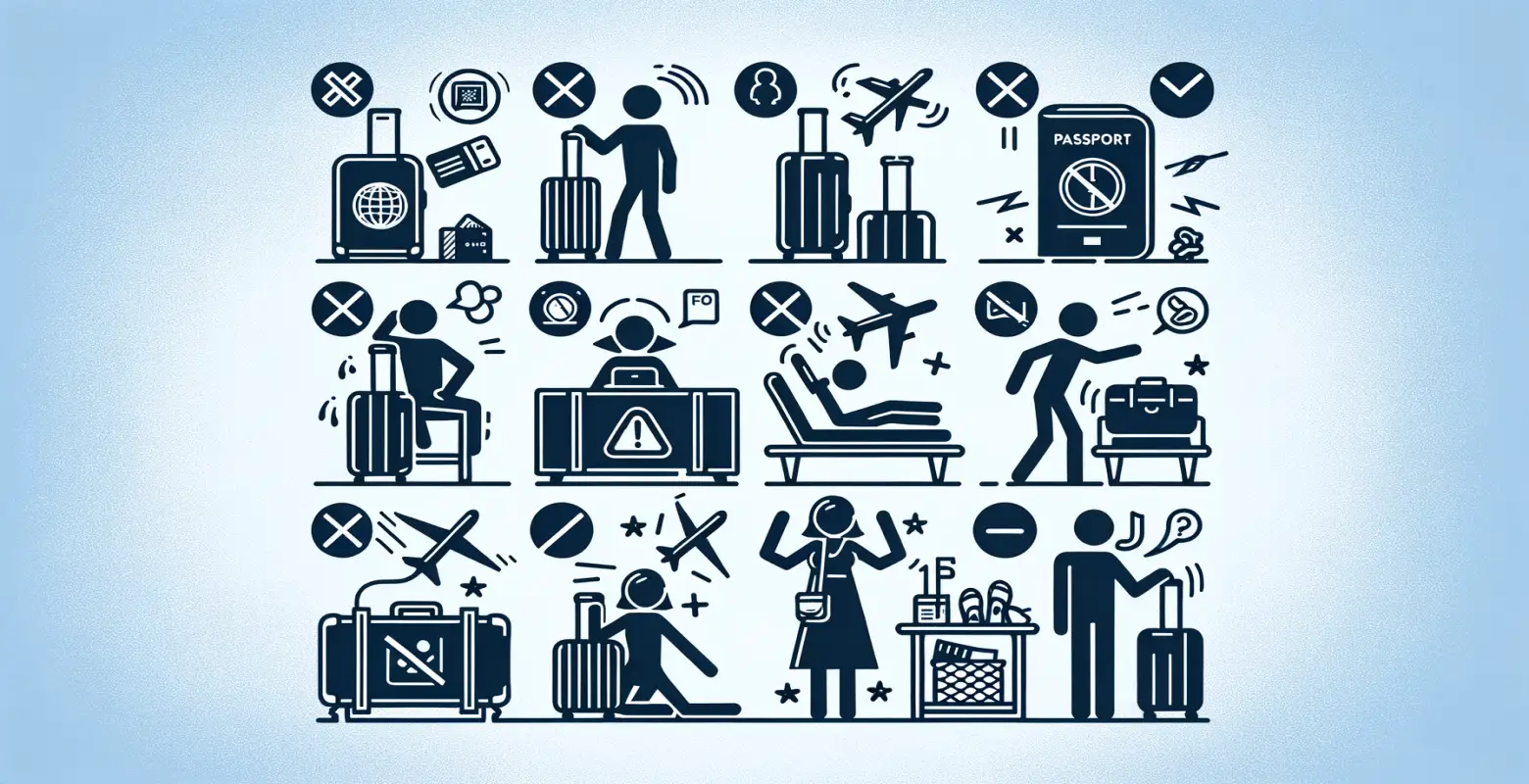 Welche sind die häufigsten Fehler, die von Passagieren beim Check-in gemacht werden?