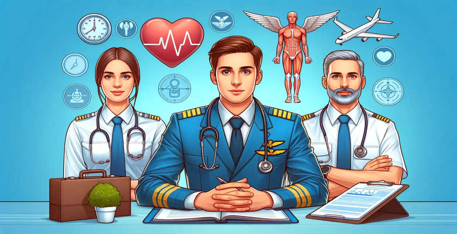 Was sind die gesundheitlichen Anforderungen für zukünftige Piloten?