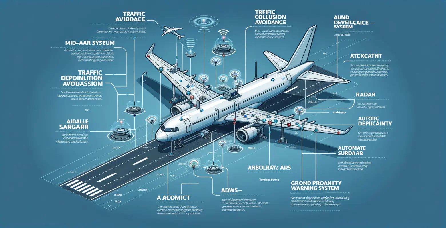 Quels systèmes de protection contre les collisions aériennes sont utilisés dans les avions modernes ?