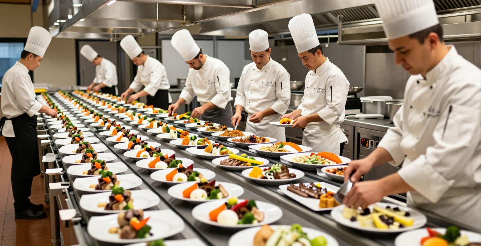 Logistique du catering aérien : Comment des milliers de repas sont-ils préparés et livrés chaque jour ?