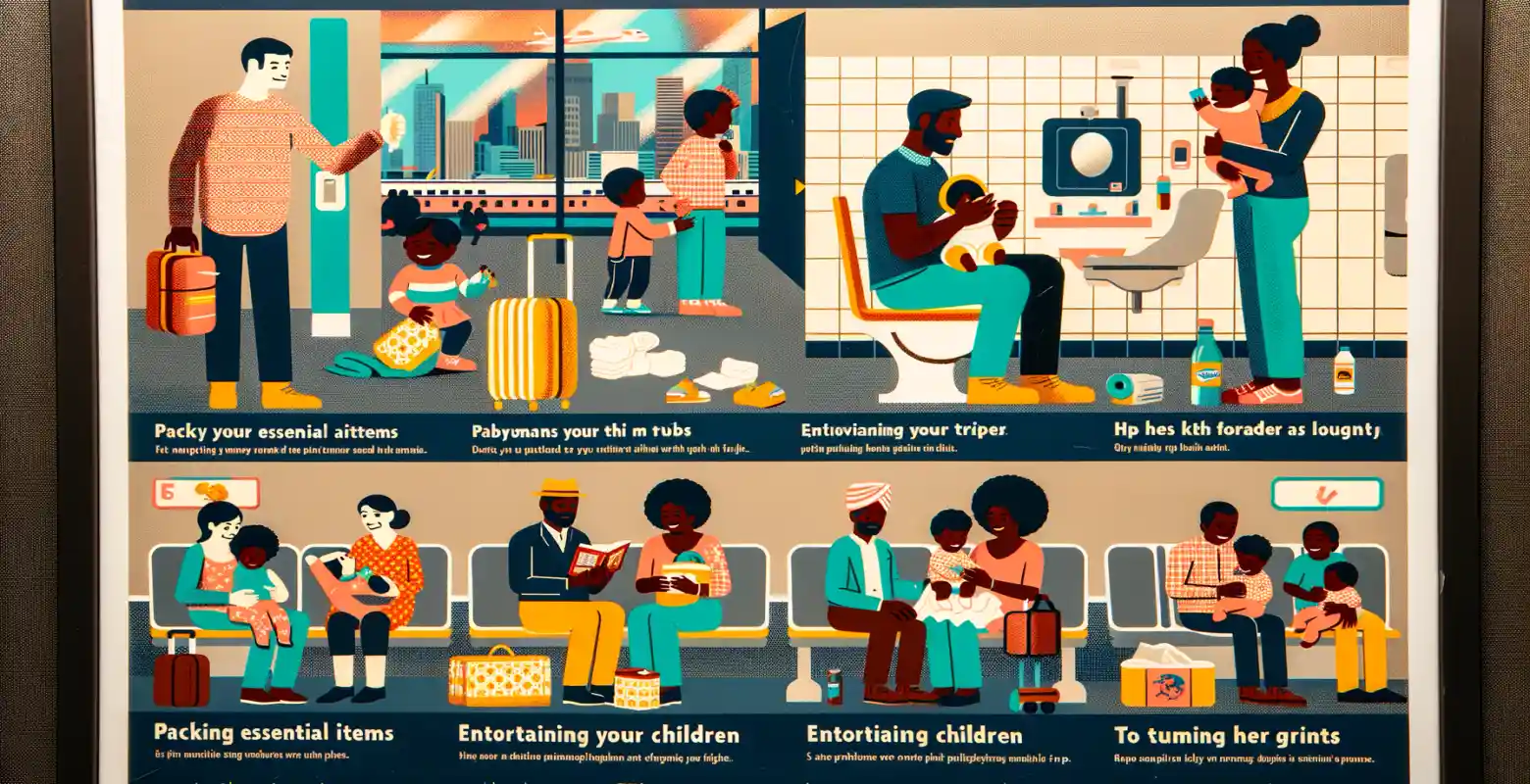 Tipps für Passagiere, die mit kleinen Kindern reisen.