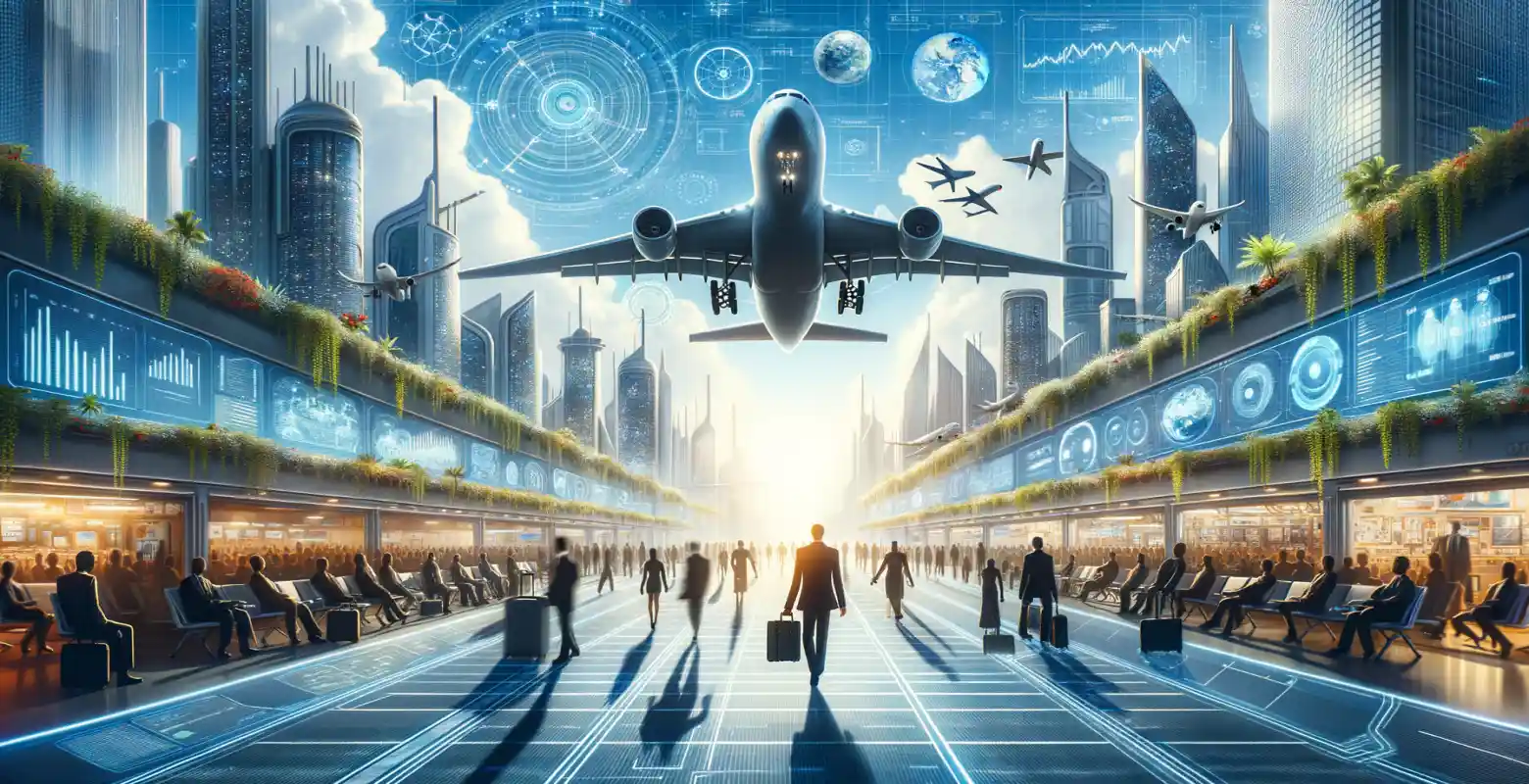 Die Zukunft der zivilen Luftfahrt im Zeitalter der nachhaltigen Entwicklung.