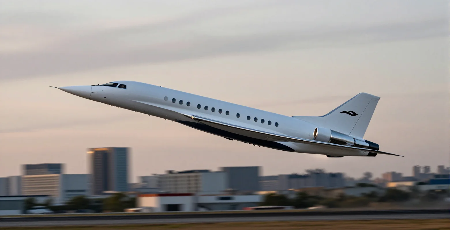 Die Zukunft des supersonischen Flugverkehrs: Technologie, Herausforderungen und Perspektiven