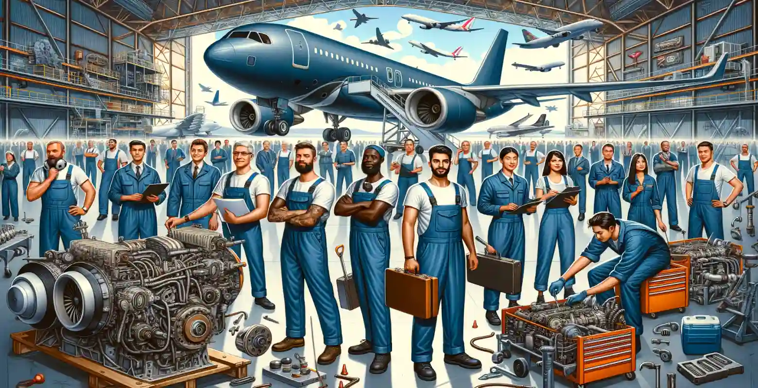 Le rôle des mécaniciens aéronautiques dans la garantie de la sécurité.